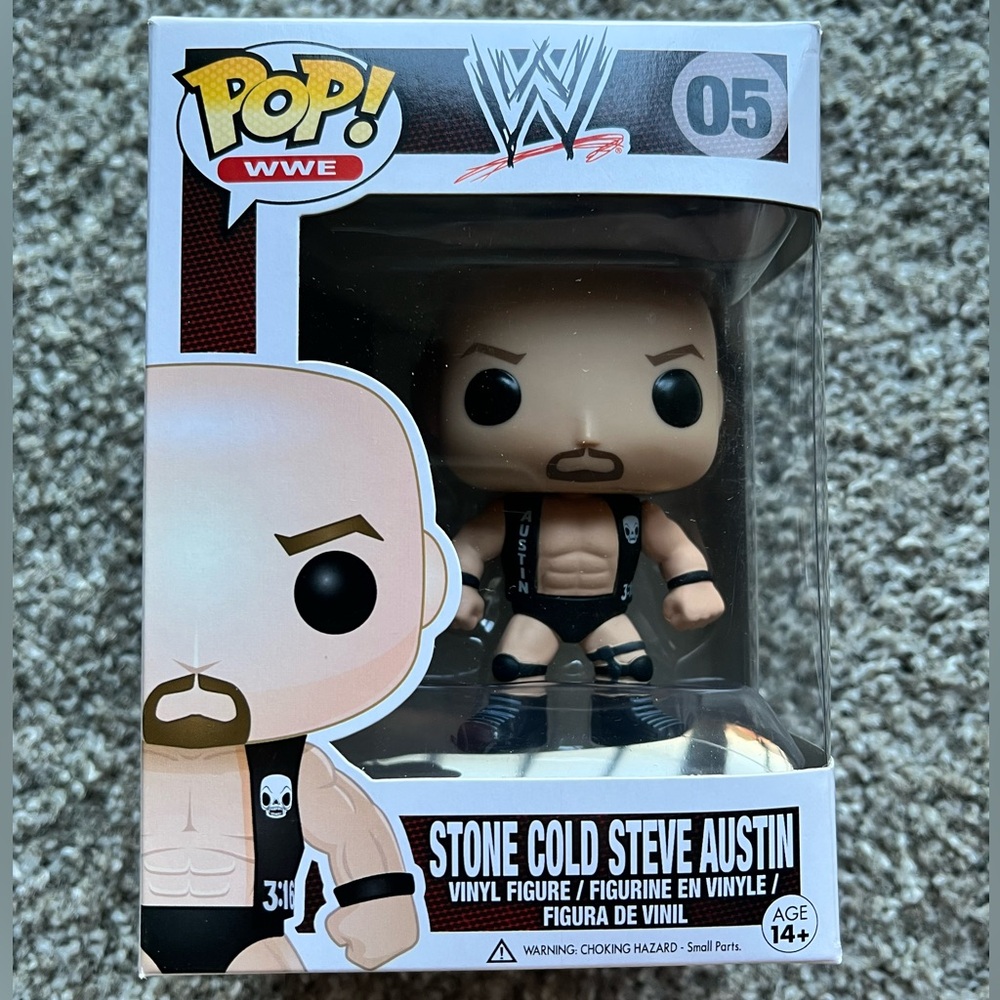 Funko Pop! WWE Stone Cold Steve Austin #05 Wrestling Vinyl Figure